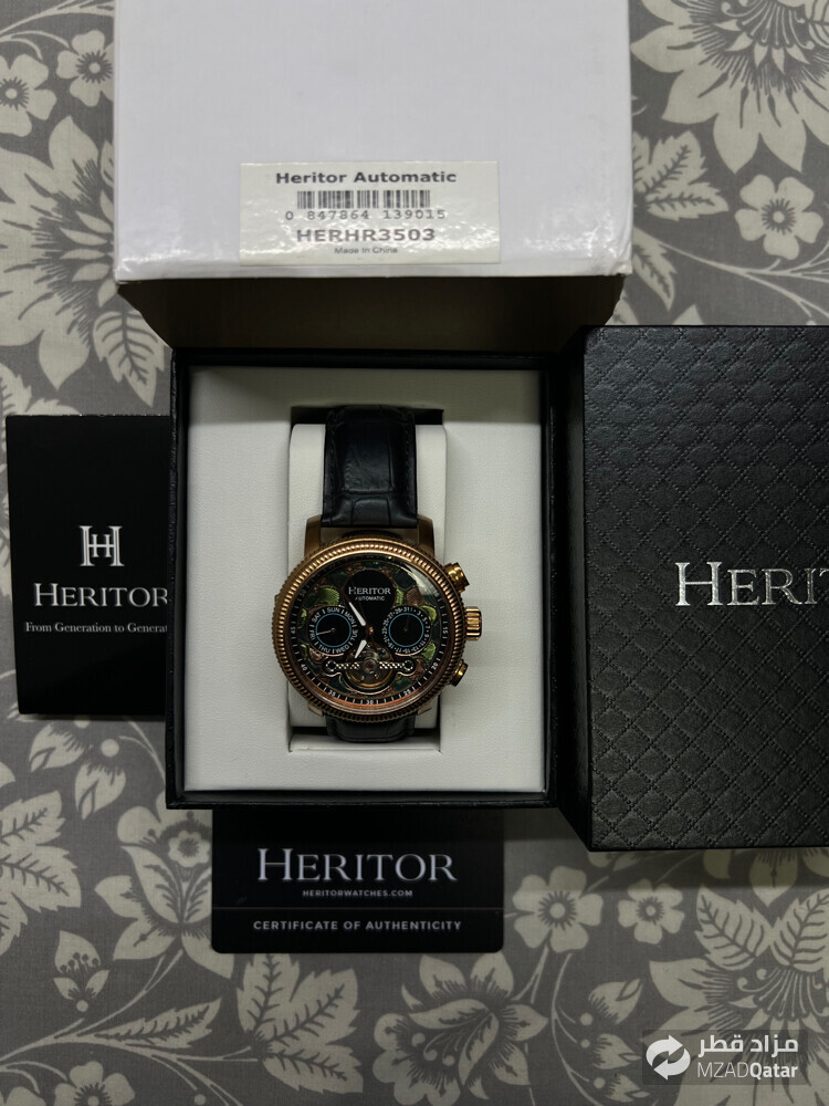Heritor men’s automatic watch - 2