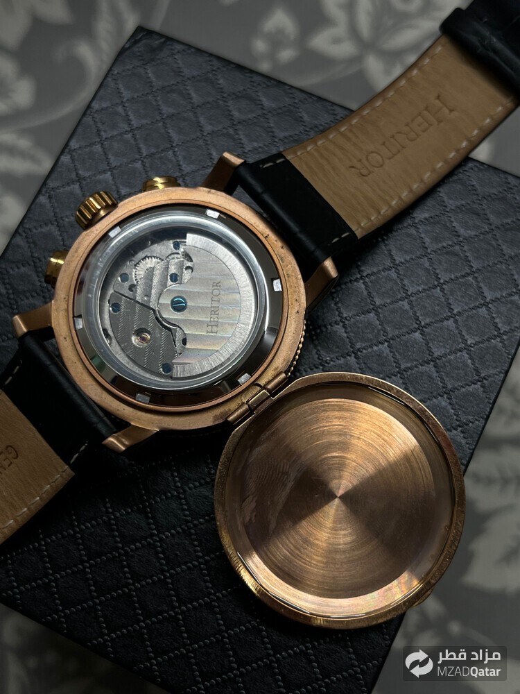 Heritor men’s automatic watch - 7