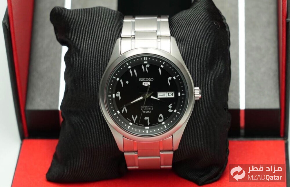 seiko 5 arabic dial watch - 5