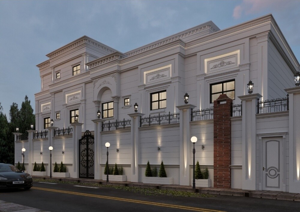 تصميم داخلي وخارجي ومخططات تنفيذي - 1