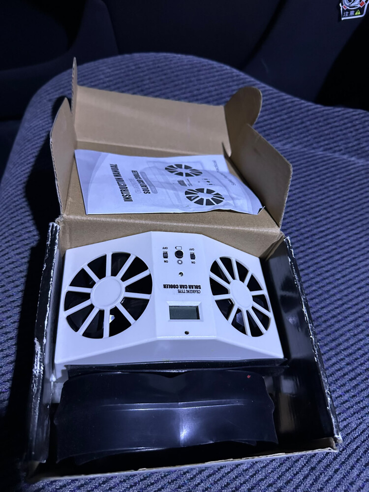 ventilation for a small car - 1