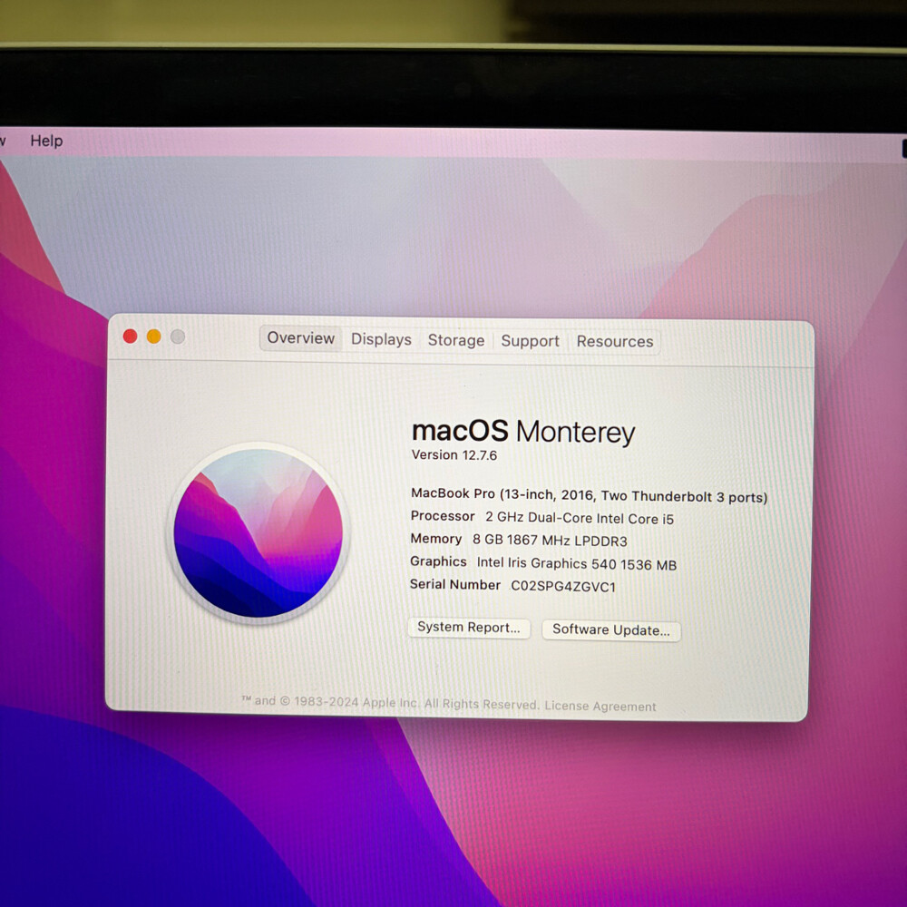 Apple MacBook Pro 13-inch 2016 | In - 4
