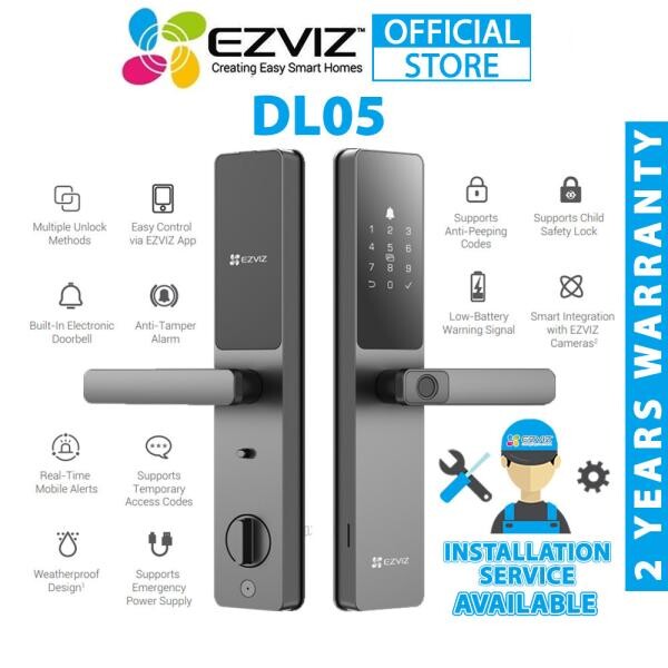EZVIZ DL05 Smart Door Lock - 6