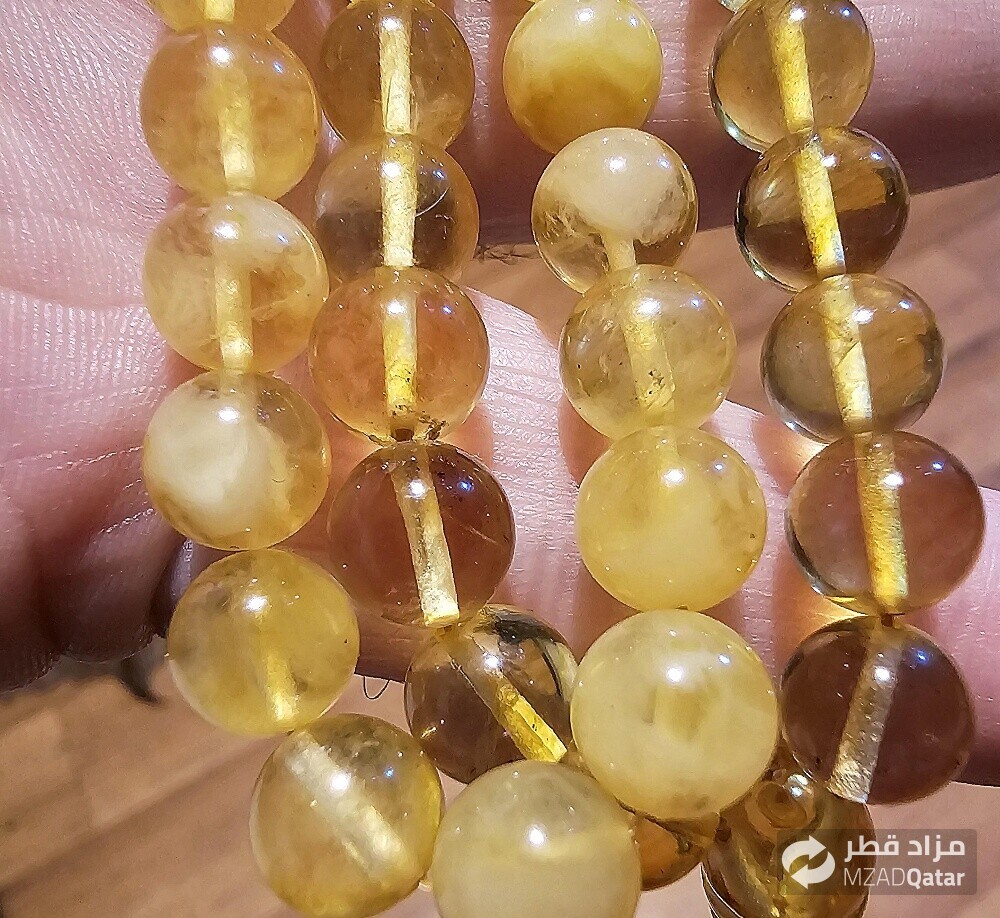 Baltic amber rosary - 12