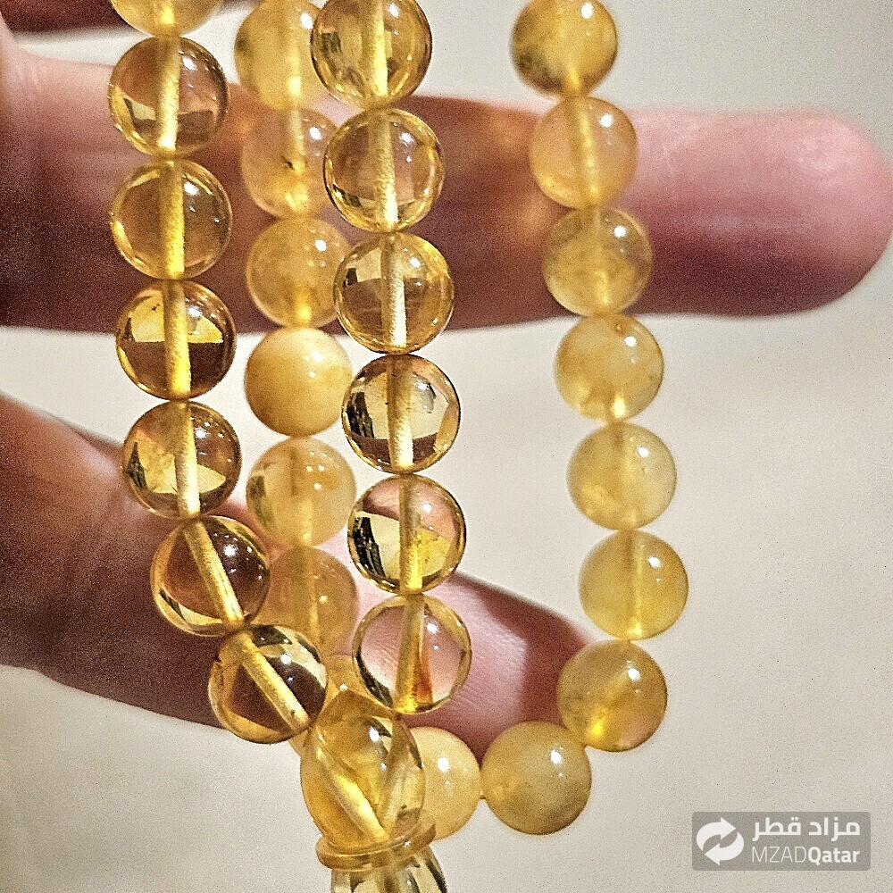 Baltic amber rosary - 9