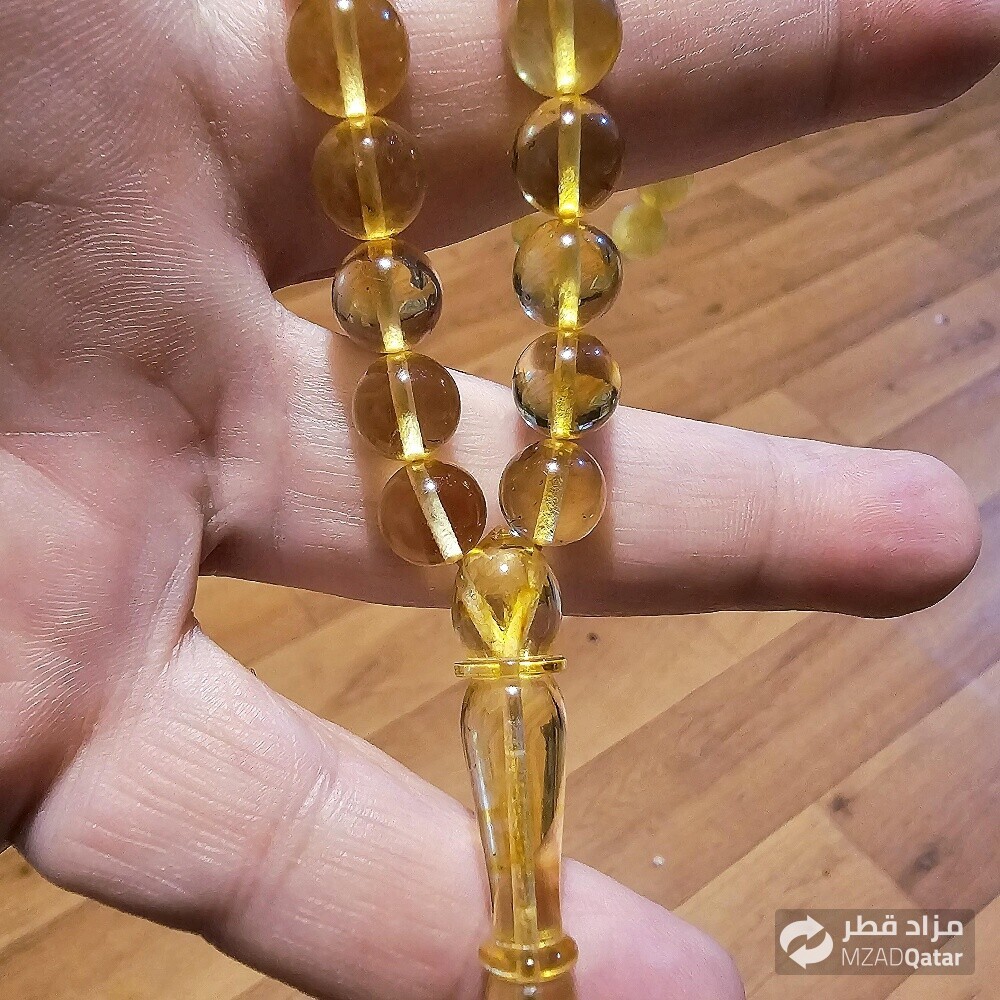Baltic amber rosary - 8