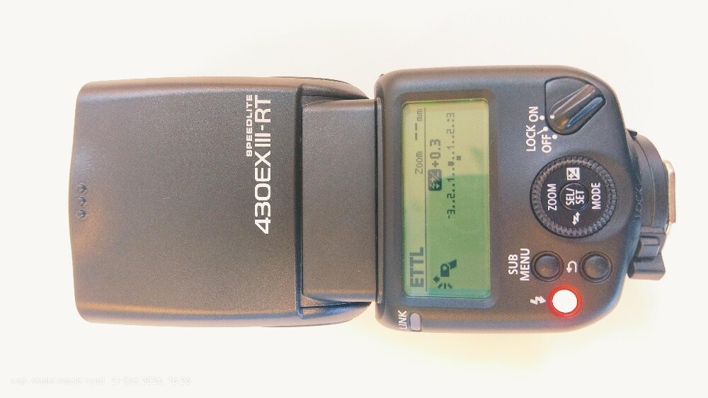 Canon speedlite EX III-RT - 4