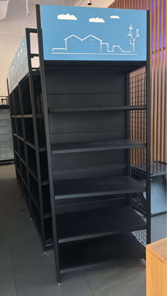shelfs for supermarket  - 2