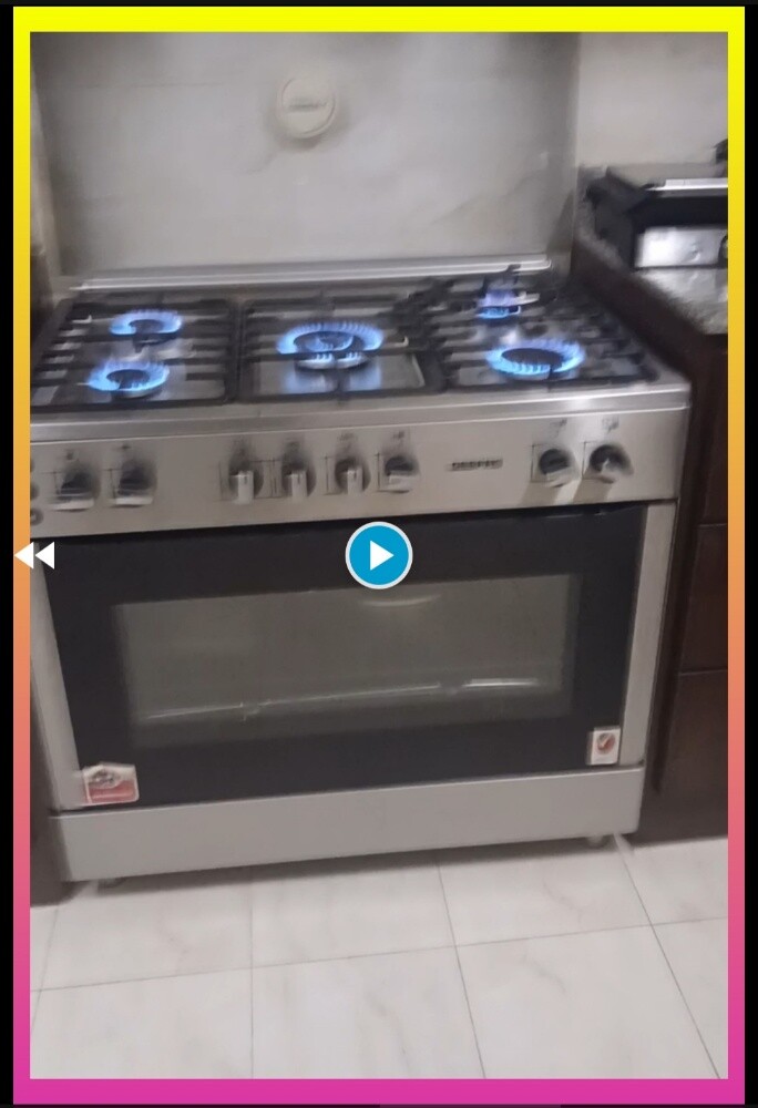 [  فرن غاز 5 عيون بحاله ممتازه جد - 12