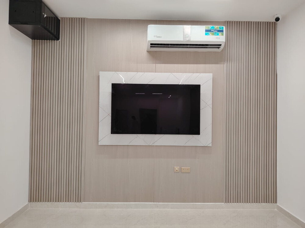 Modern TV Media Wall - 3