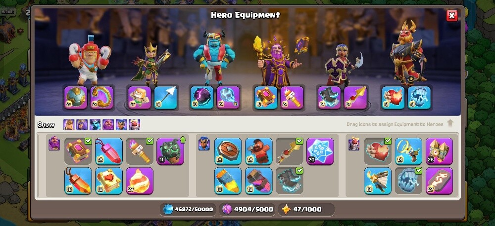 COC 99% max ACCOUNT - 5