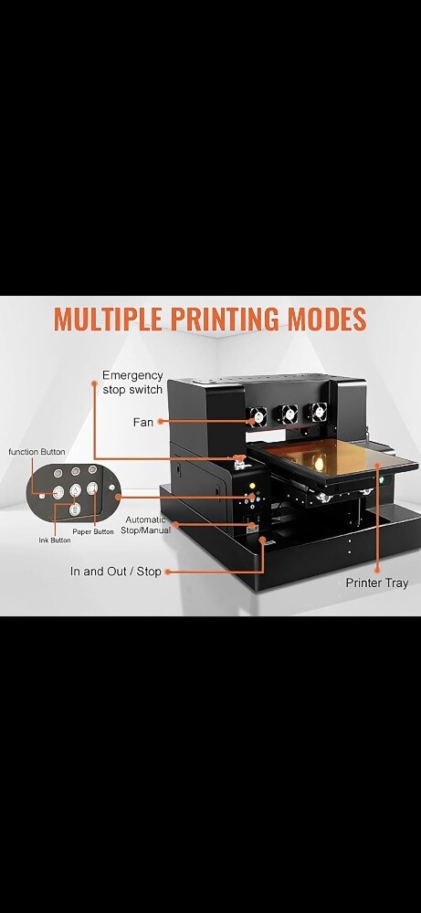 A4 UV DTF Printer XP600 PrintHead - 6
