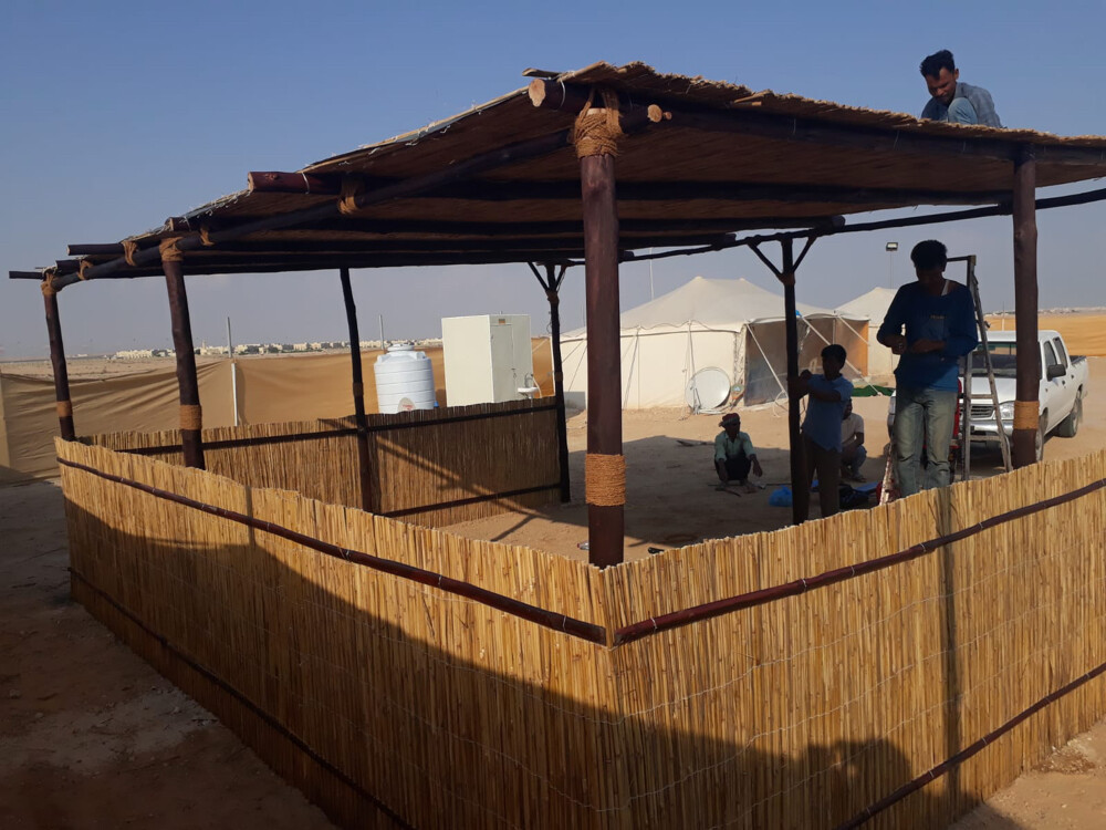 عمل عرشات الخوص  - 3