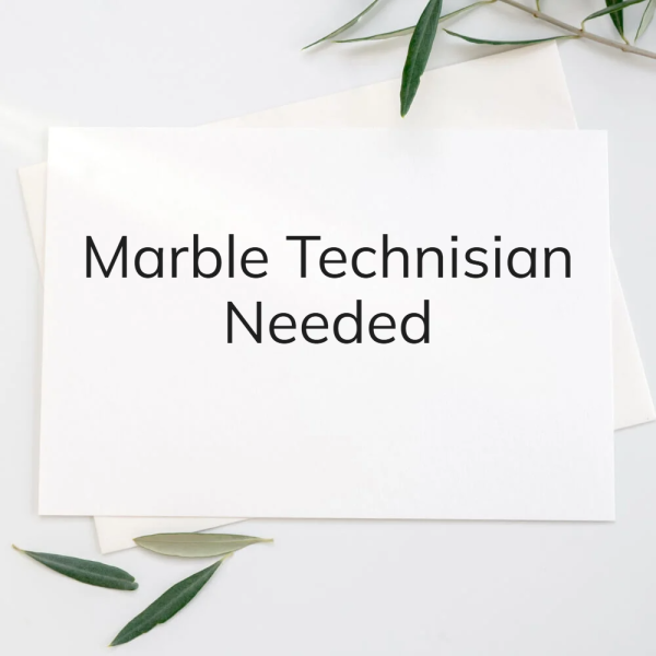 Marble technician Needed - 1