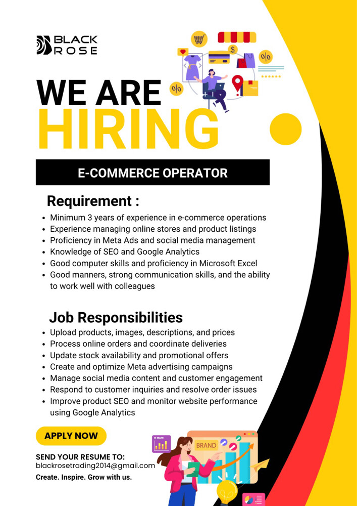 E-COMMERCE OPERATOR - 1