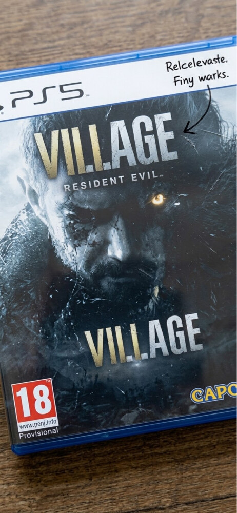 PS5 games uncharted and village - 3