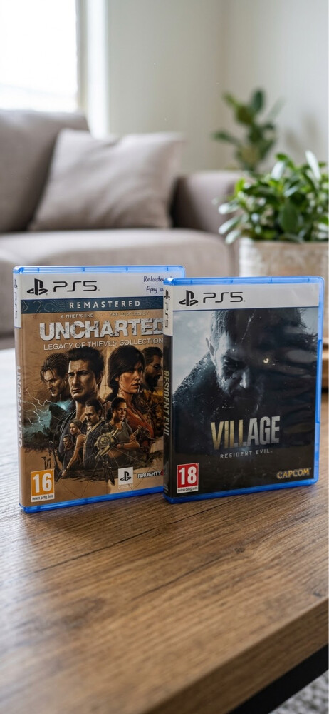 PS5 games uncharted and village - 5