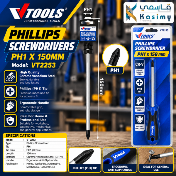 VT PhillipsScrewdriverPH1150m - 1