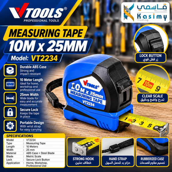 VT Measuring Tape10 m25m - 1