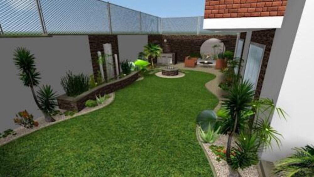 تصميم احدث ديكور للحدائق - 1