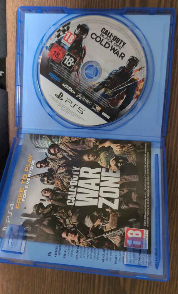 Call of Duty Cold War PS5 game - 2