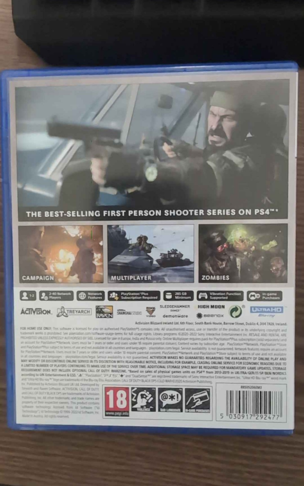 Call of Duty Cold War PS5 game - 3