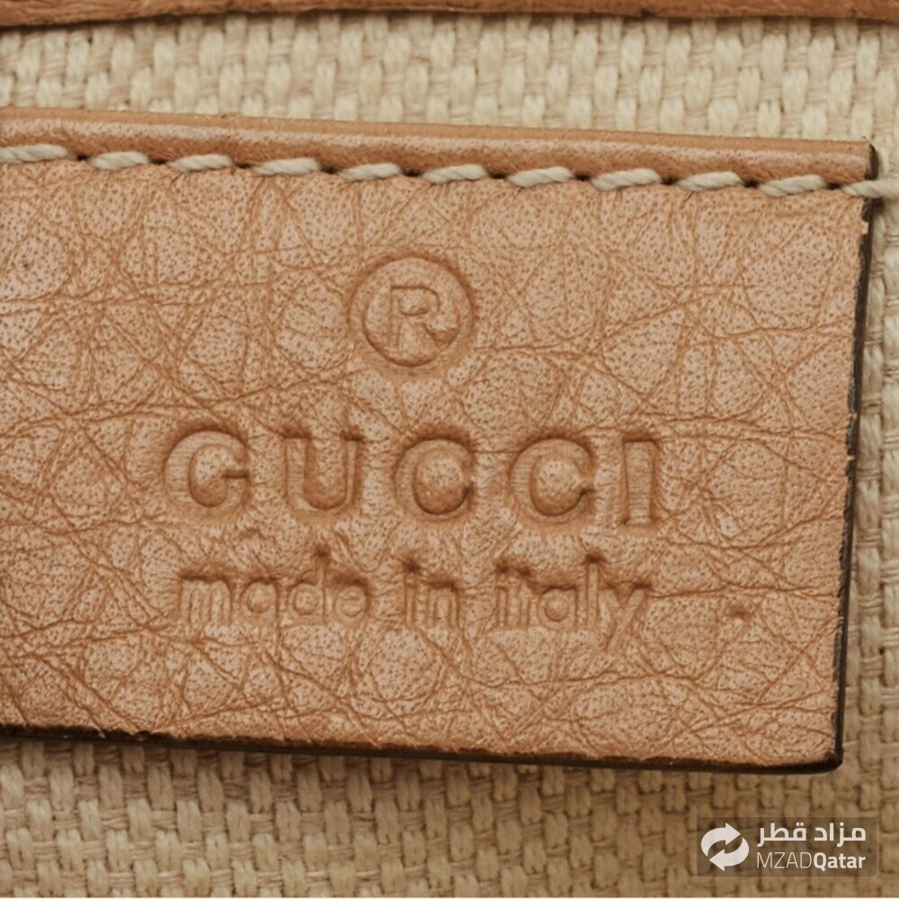 Gucci Beige Leather new Made in Ita - 7