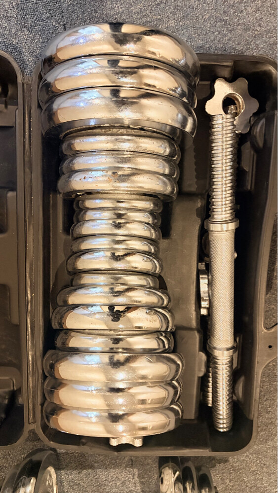 Chrome Dumbells - 4