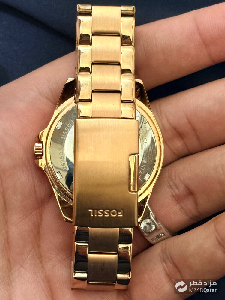 Fossil Rose Gold watch - 4