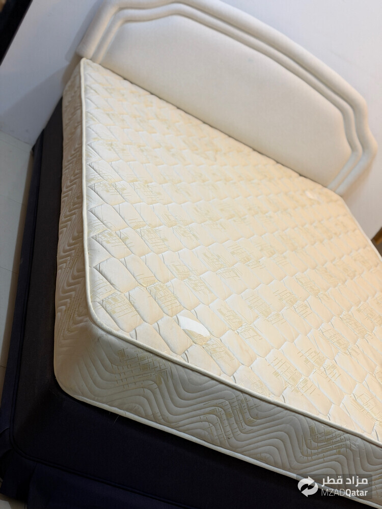 For Sale Queen Bed with Mattress - 1