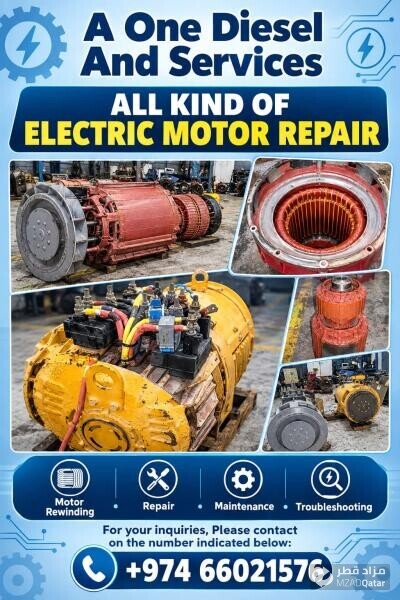 A ONE DIESEL- MOTORS REPAIR WORKS. - 6