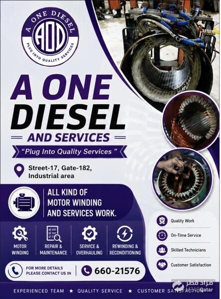 A ONE DIESEL- MOTORS REPAIR WORKS. - 4