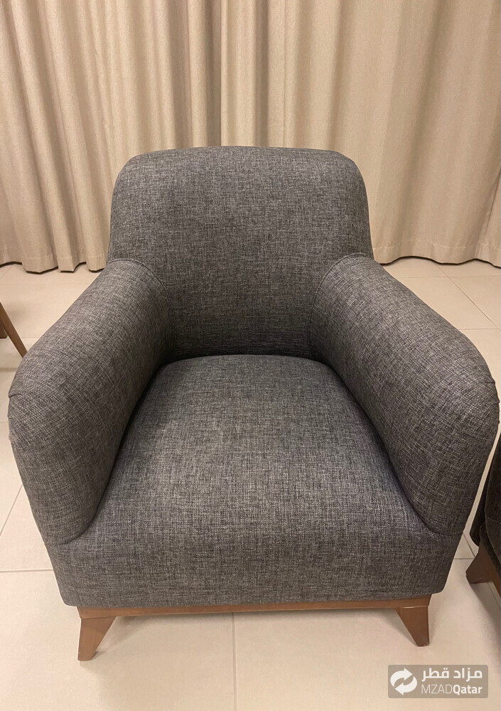 3-seater sofa with 1 armchair - 2