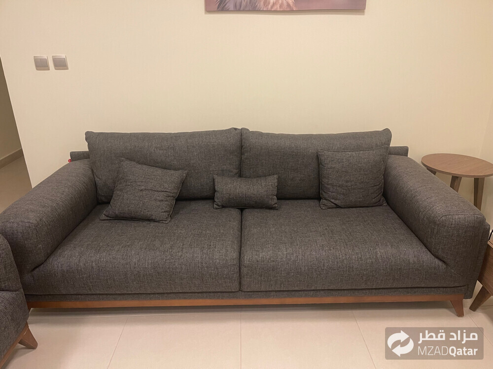 3-seater sofa with 1 armchair - 3