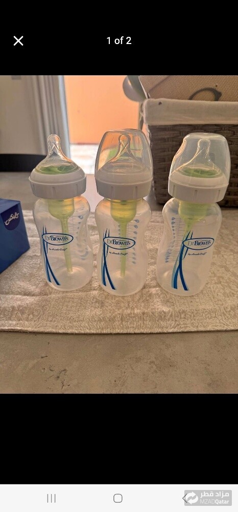 anti colic bottles little time used - 1