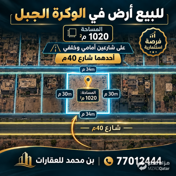 ارض تنفرز بالوكرة قرب البحر - 2