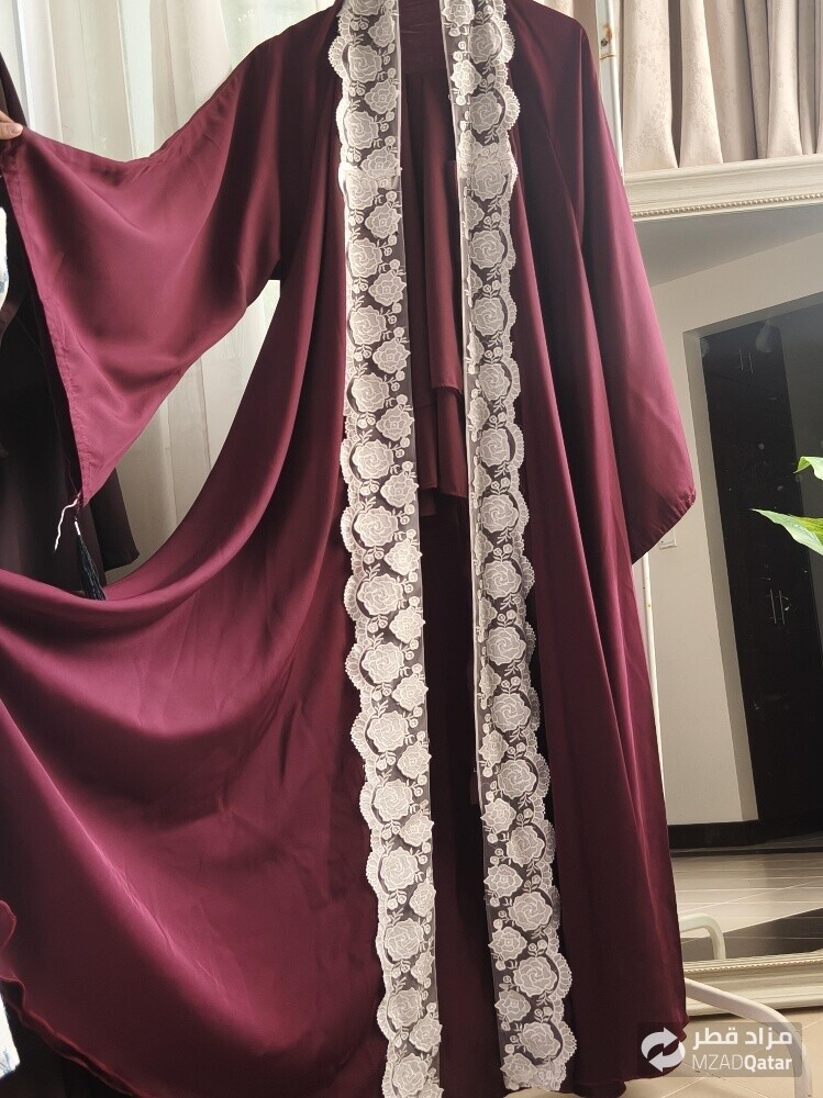 umbrella lace abayas - 6