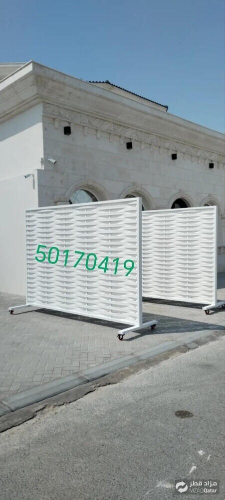 السواتر بلاستيك يو بي في سي، سوات - 1