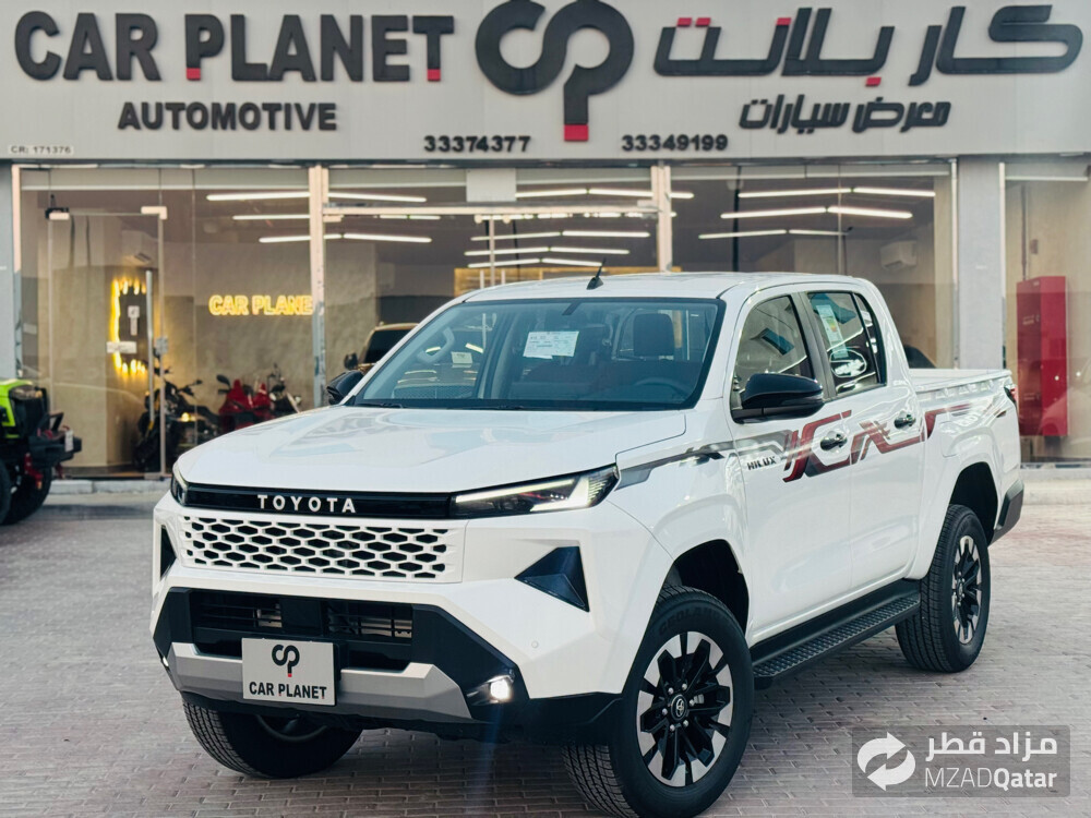هايلوكس 2027 رقم 1 وارد الدوحة - 1