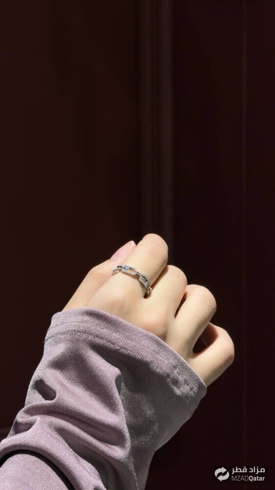 MSK Move Link Multi Pave Ring - 7