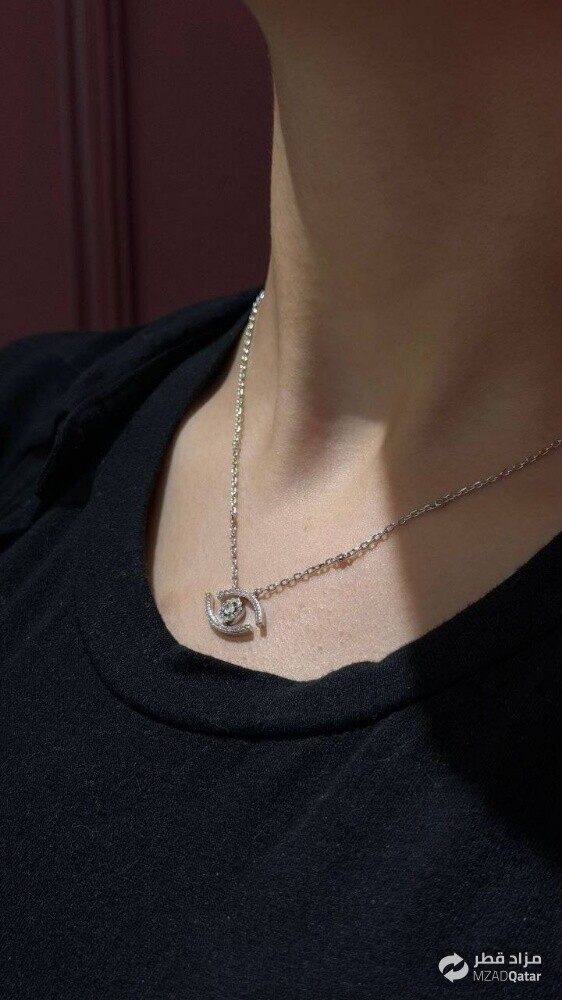 MSK Lucky Eye Pave Necklace - 4