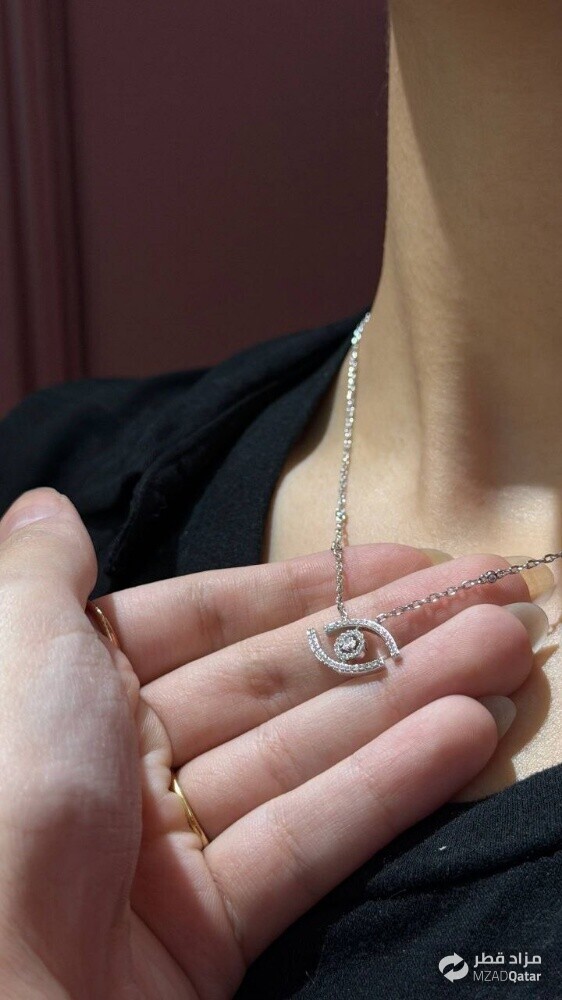 MSK Lucky Eye Pave Necklace - 5
