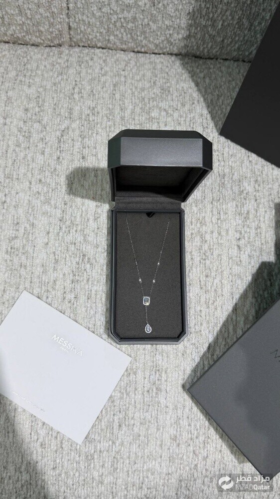 Messika My Twin Tie 0.10CT X2 Neckl - 2