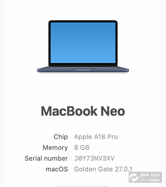 Macbook Neo 512 - 2