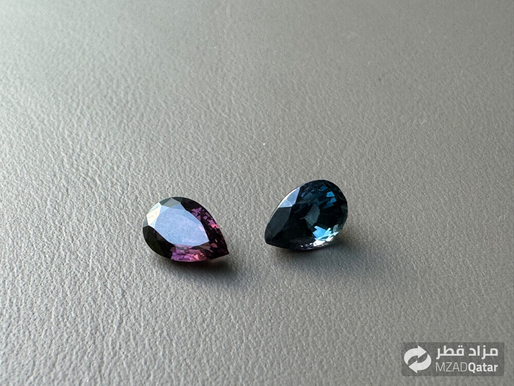 gemstone pair - Natural Spinel - 2