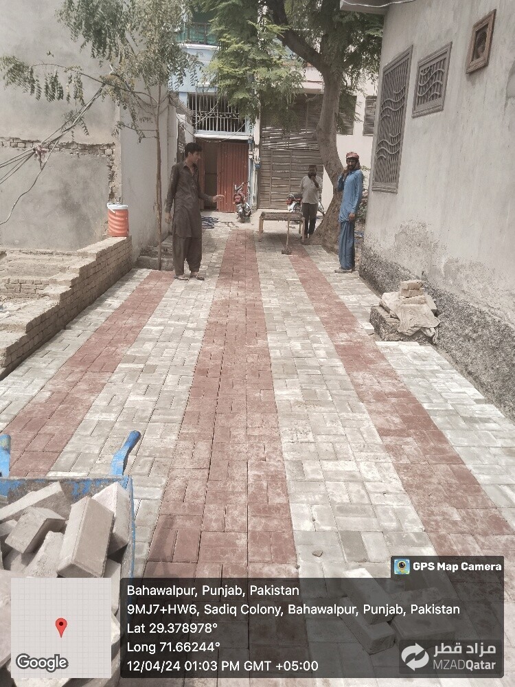 Interlock  & Curv Stone Fixing - 2