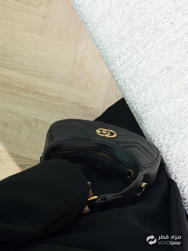 GCC Half-Moon Shaped Mini Bag Black - 4