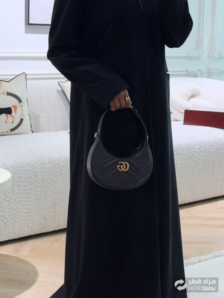 GCC Half-Moon Shaped Mini Bag Black - 2