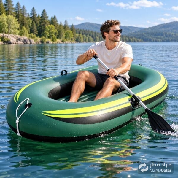 Aqua Rider Inflatable Boat Green - 2
