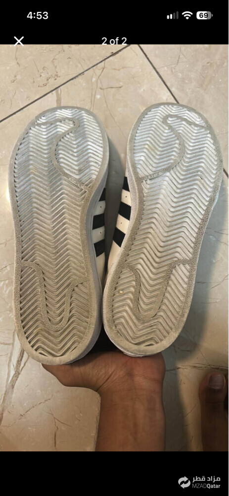adidas superstars white - 1